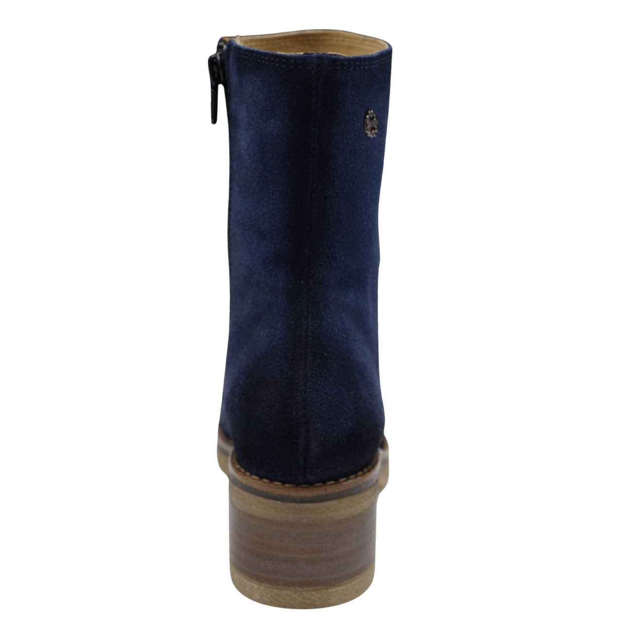 navy suede