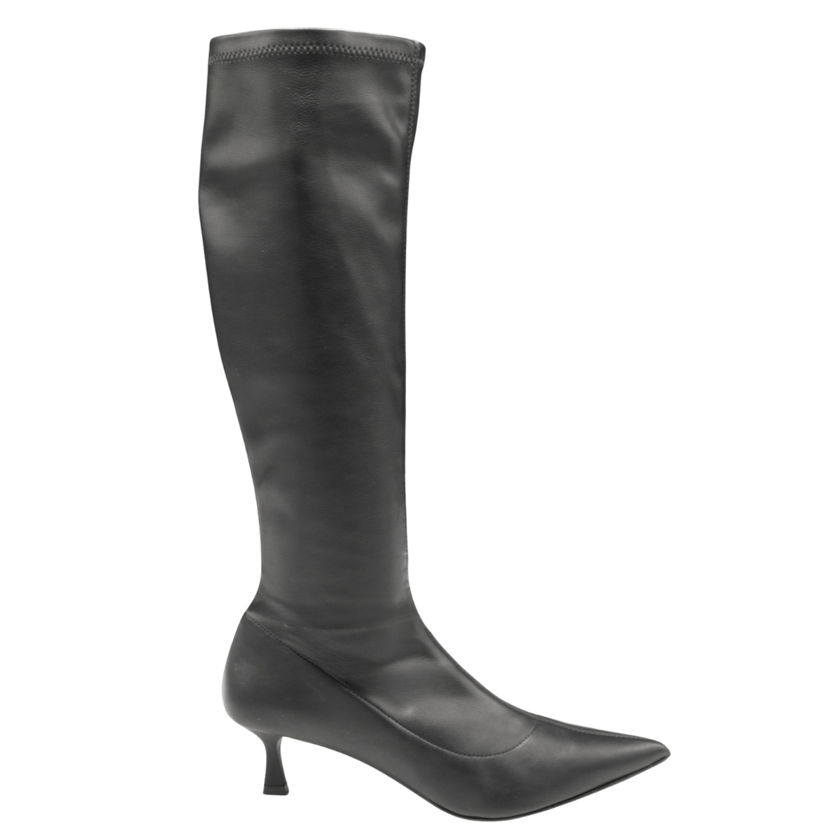 Gianmarco F. Bethany Heeled Boot, black leather