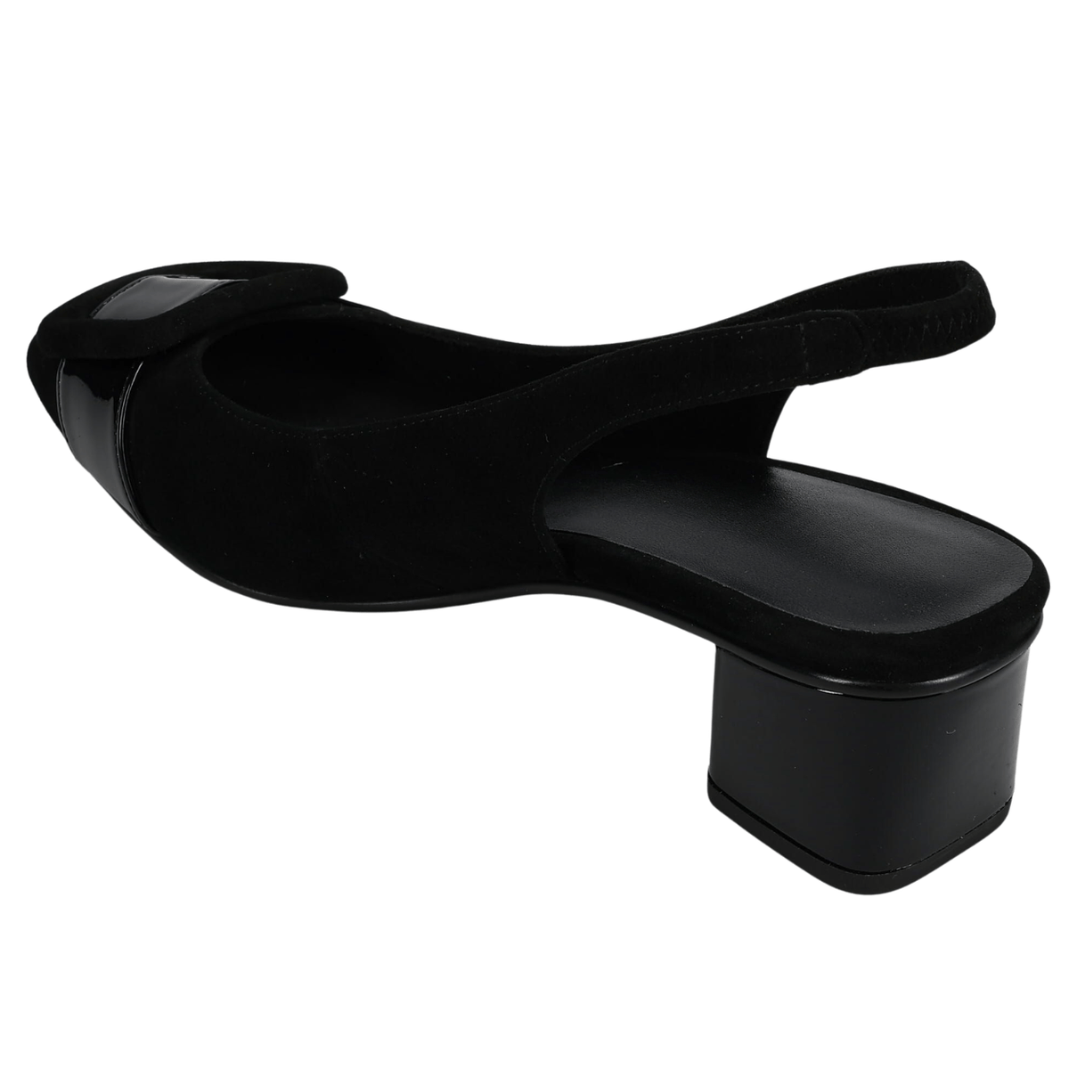 Priori Tequila Slingback Pump, black suede – view 6