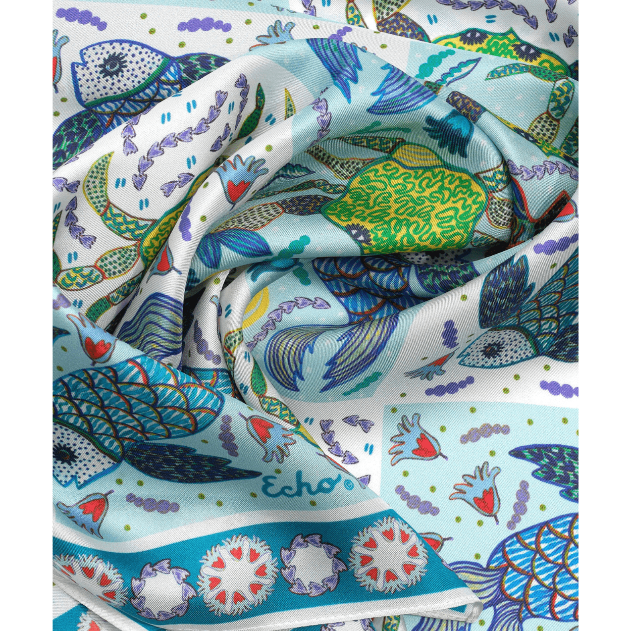 Crabby Silk Bandana