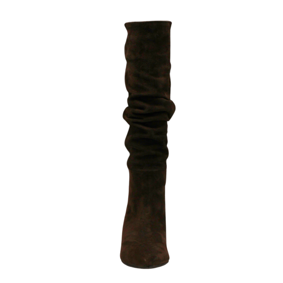 Decra 1582 Slouchy Boot, brown suede – view 3
