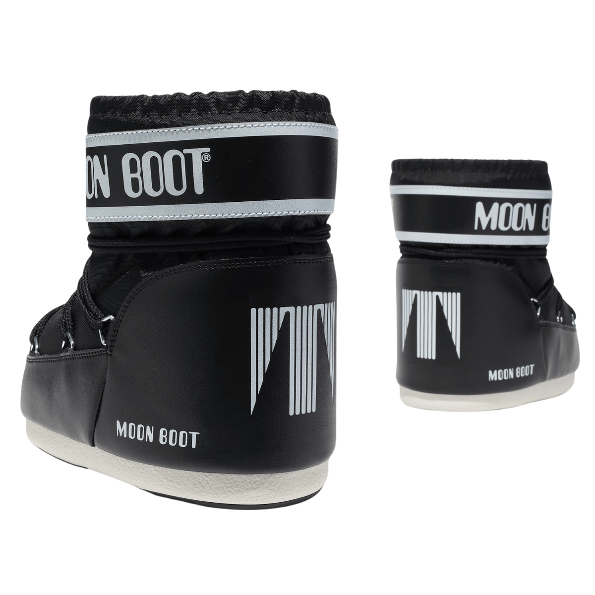 Moon Boot Icon Low Nylon, black – view 3