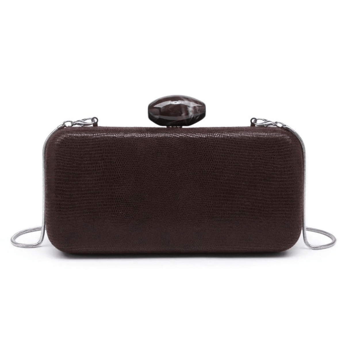 Urban Expressions Dustin Evening Bag, chocolate – view 6