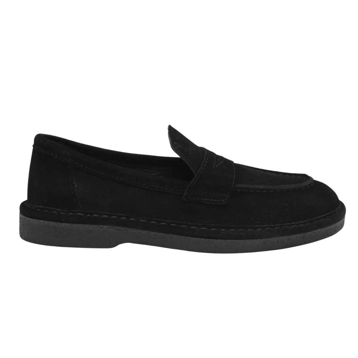 Fabio Rusconi Bruno Shearling Loafer, black – view 2