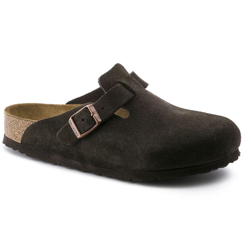 Birkenstock Boston Soft Footbed, Mocha Suede – alternate view