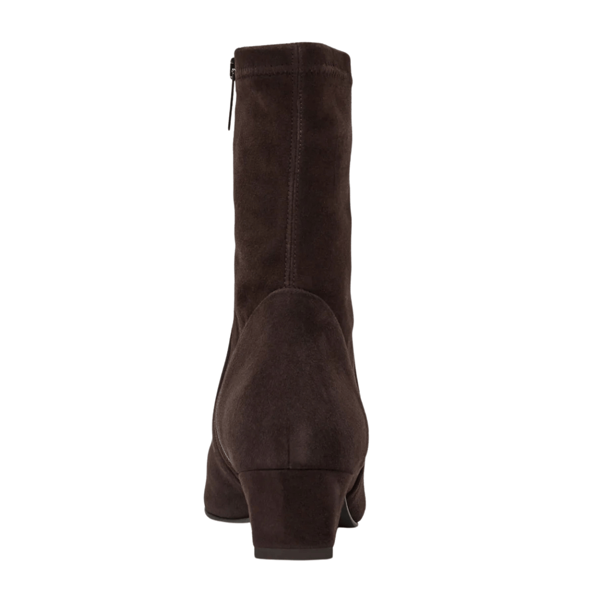 Aquatalia Stassi Ankle Boot, espresso suede – view 12