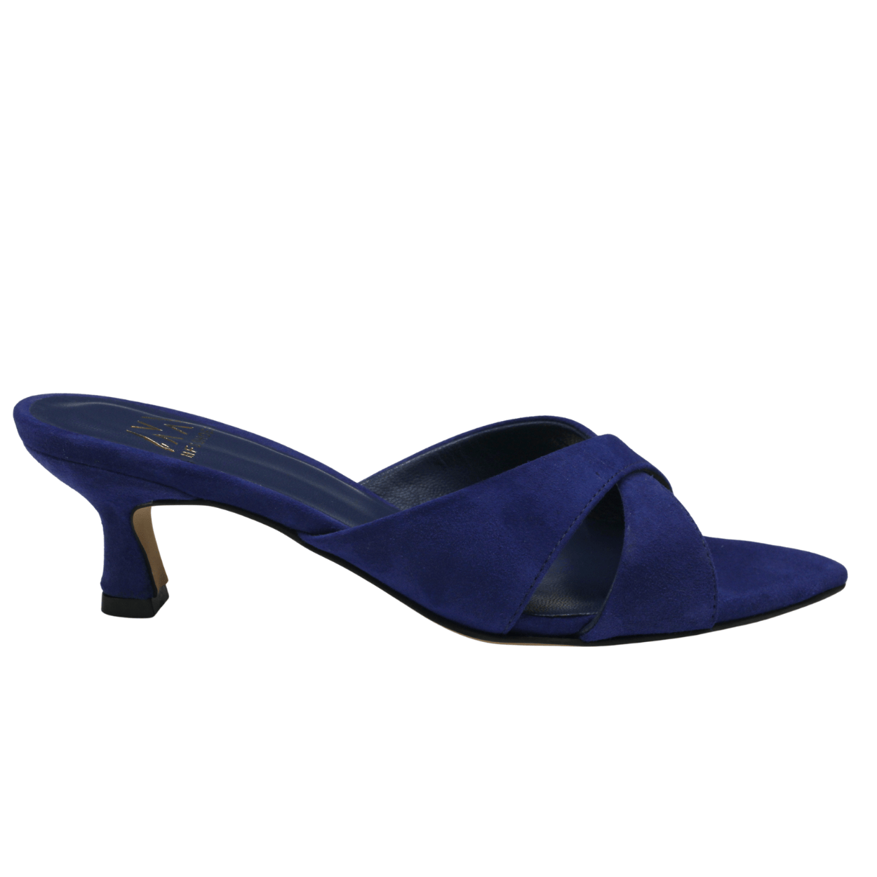 royal blue suede