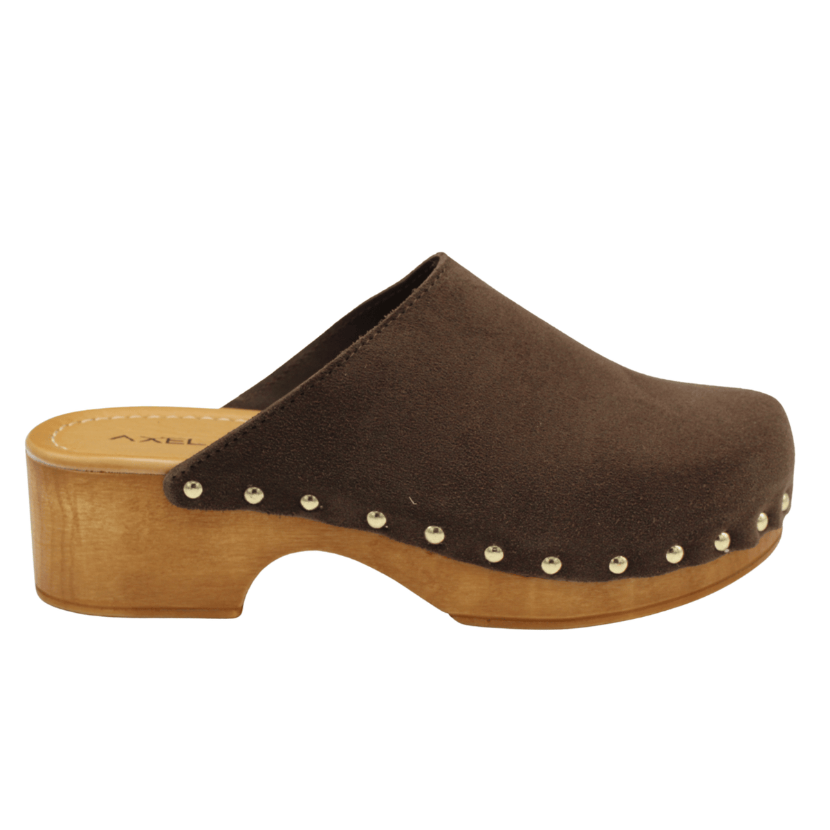 Axel Leslie Clog, brown suede – view 2