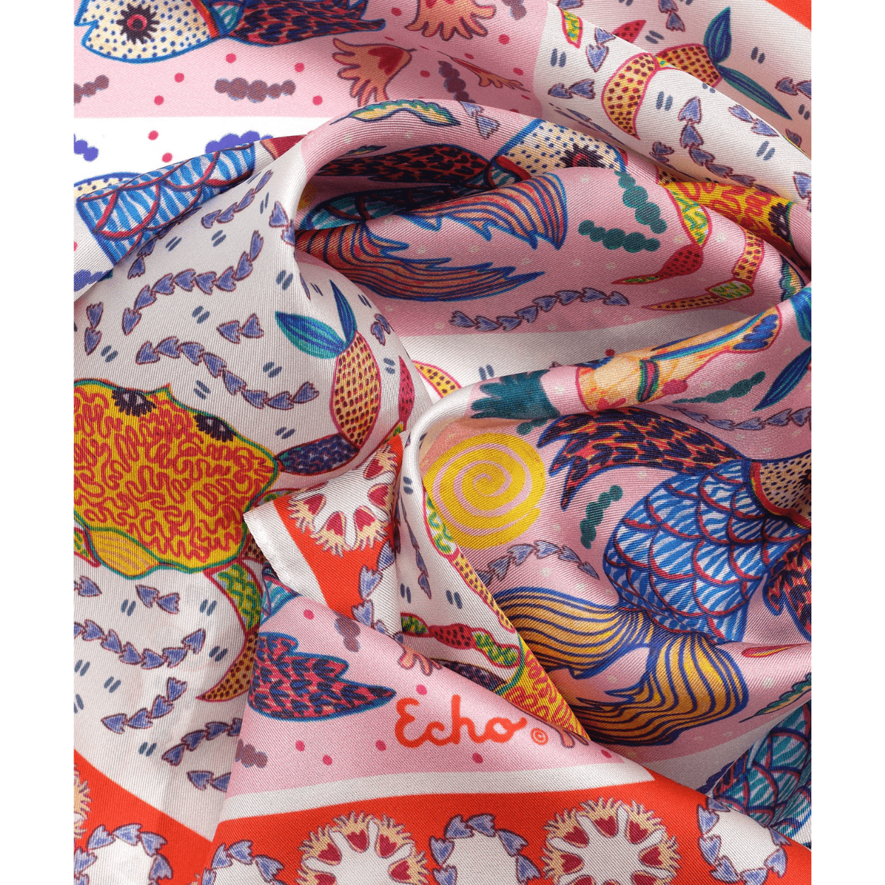 Crabby Silk Bandana
