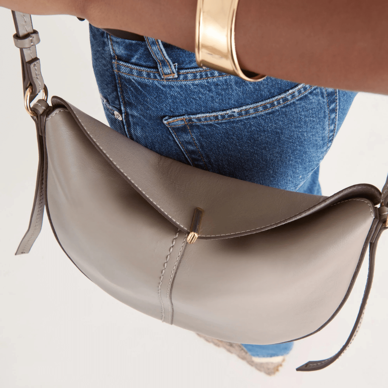 grey leather