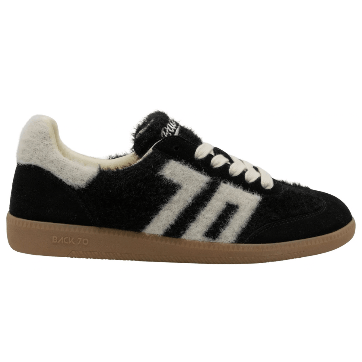 Back 70 Mohair Sneaker, black butter – view 11