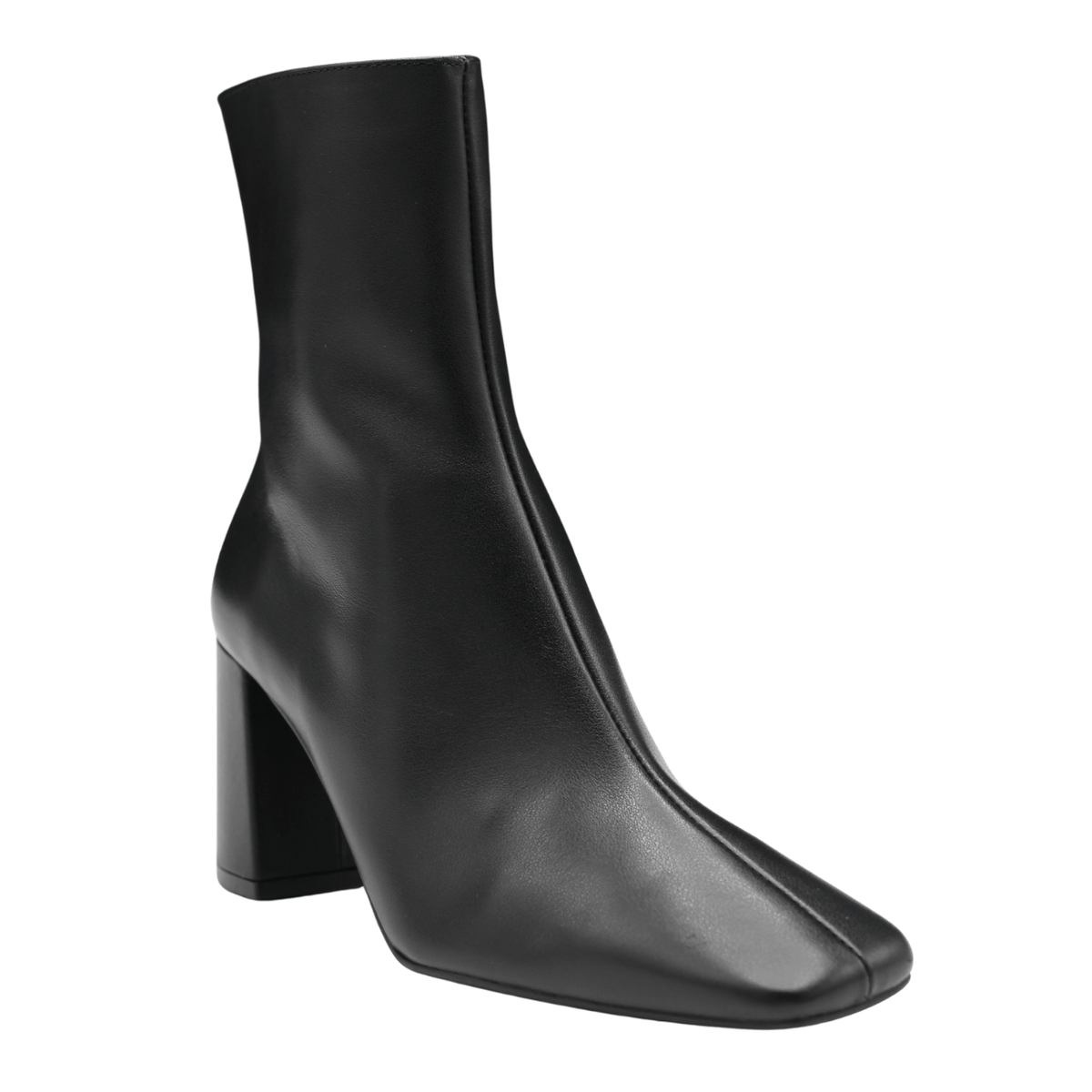 Angel Alarcon Derby Heeled Bootie, black calf – view 6