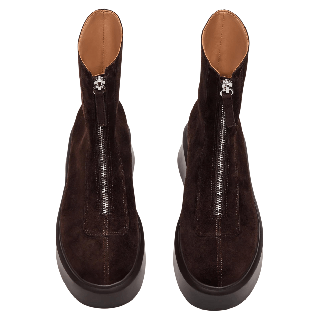 brown suede