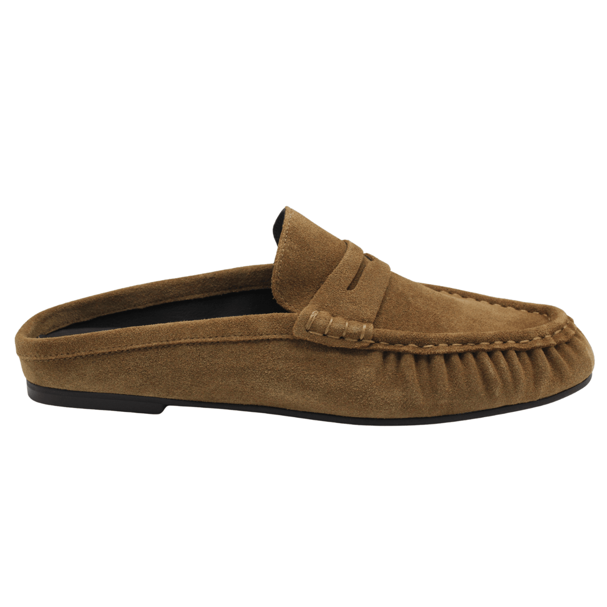 Inuovo Bonnie Loafer Mule, sigaro – view 4