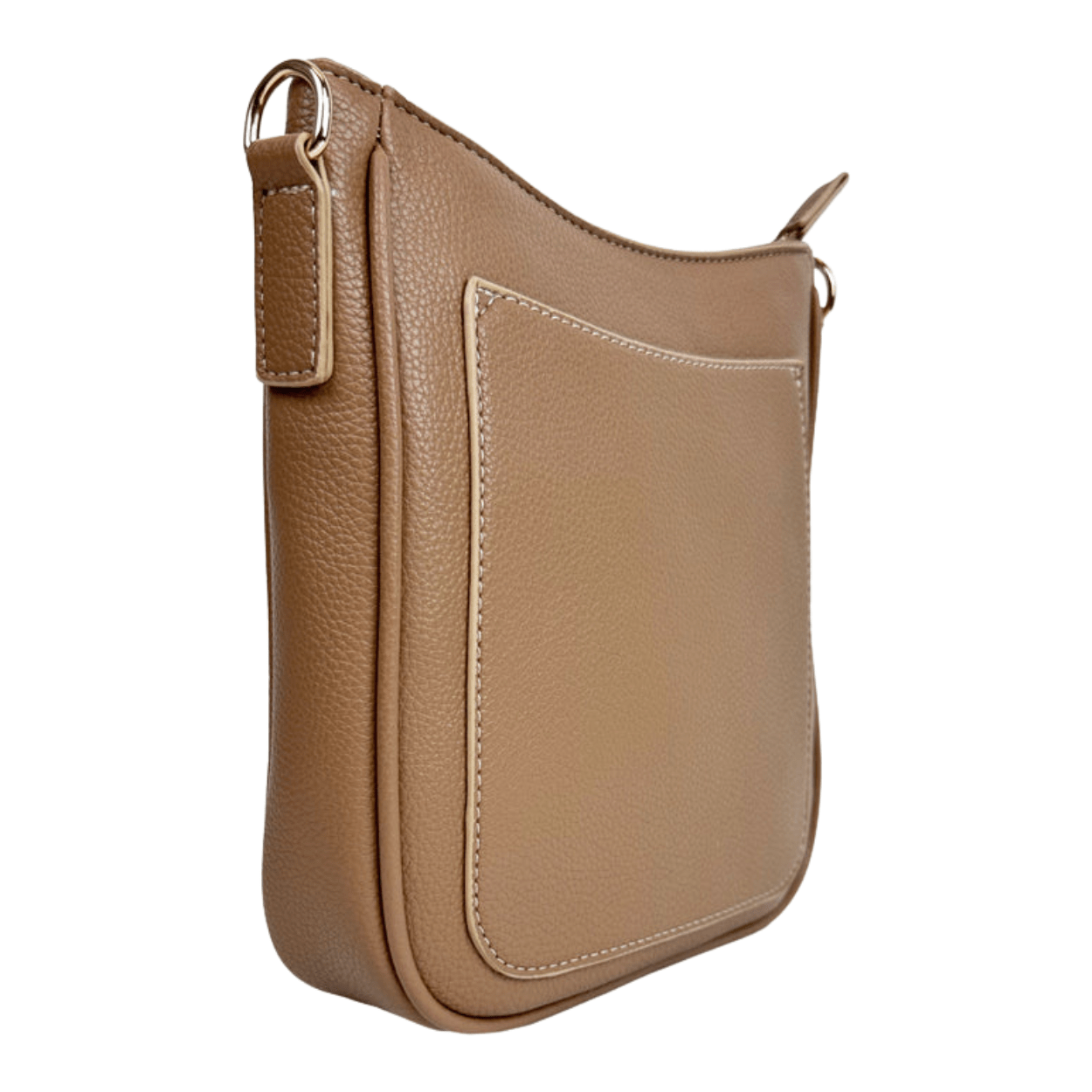 Madelyn Vegan Pebble Leather Messenger