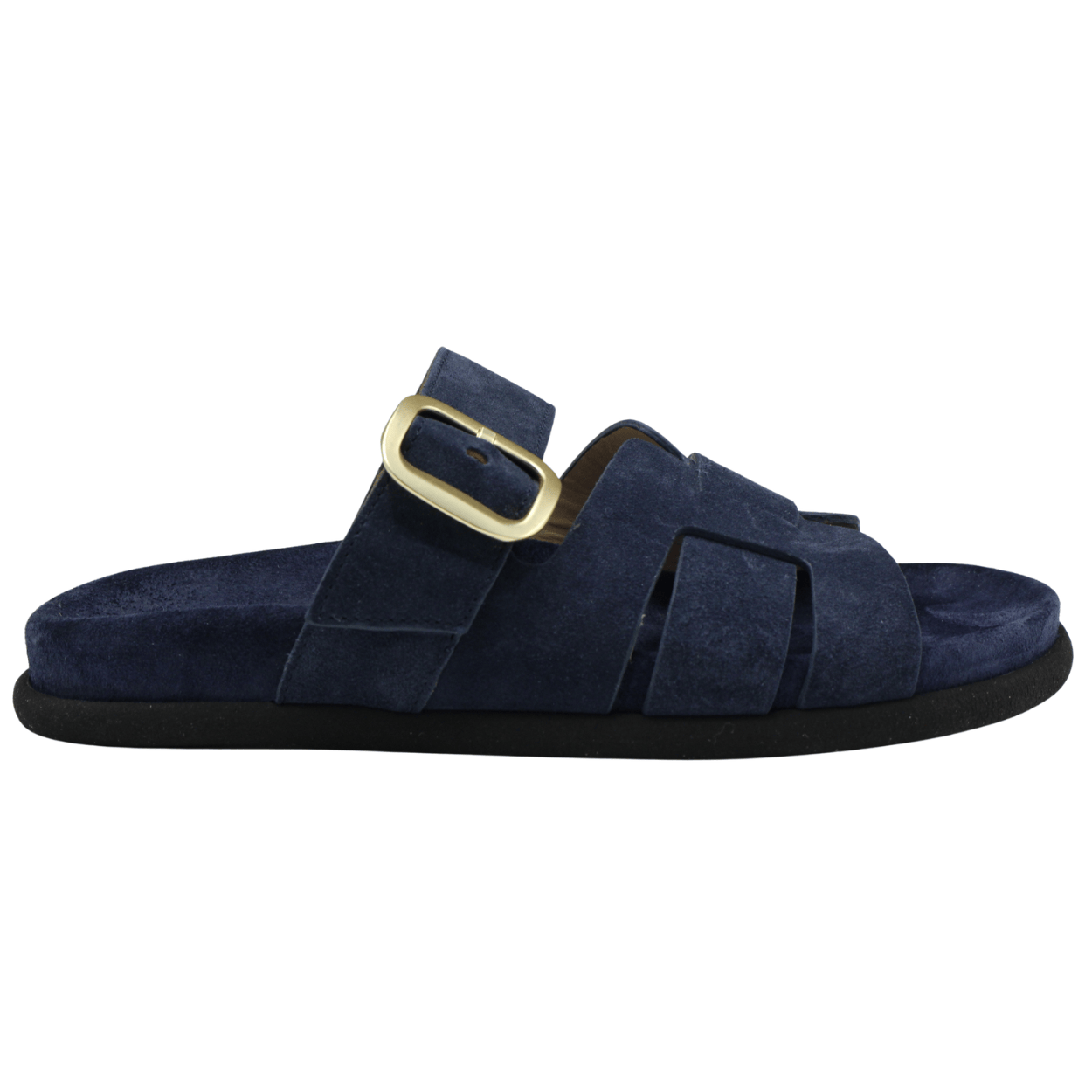navy suede