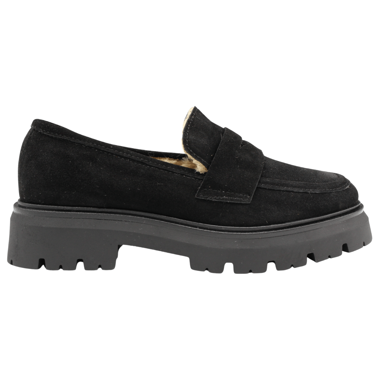 black suede