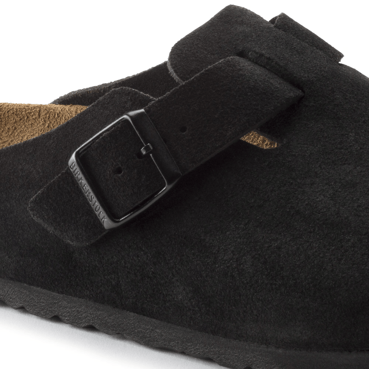 Birkenstock Boston Soft Footbed, black suede – view 12