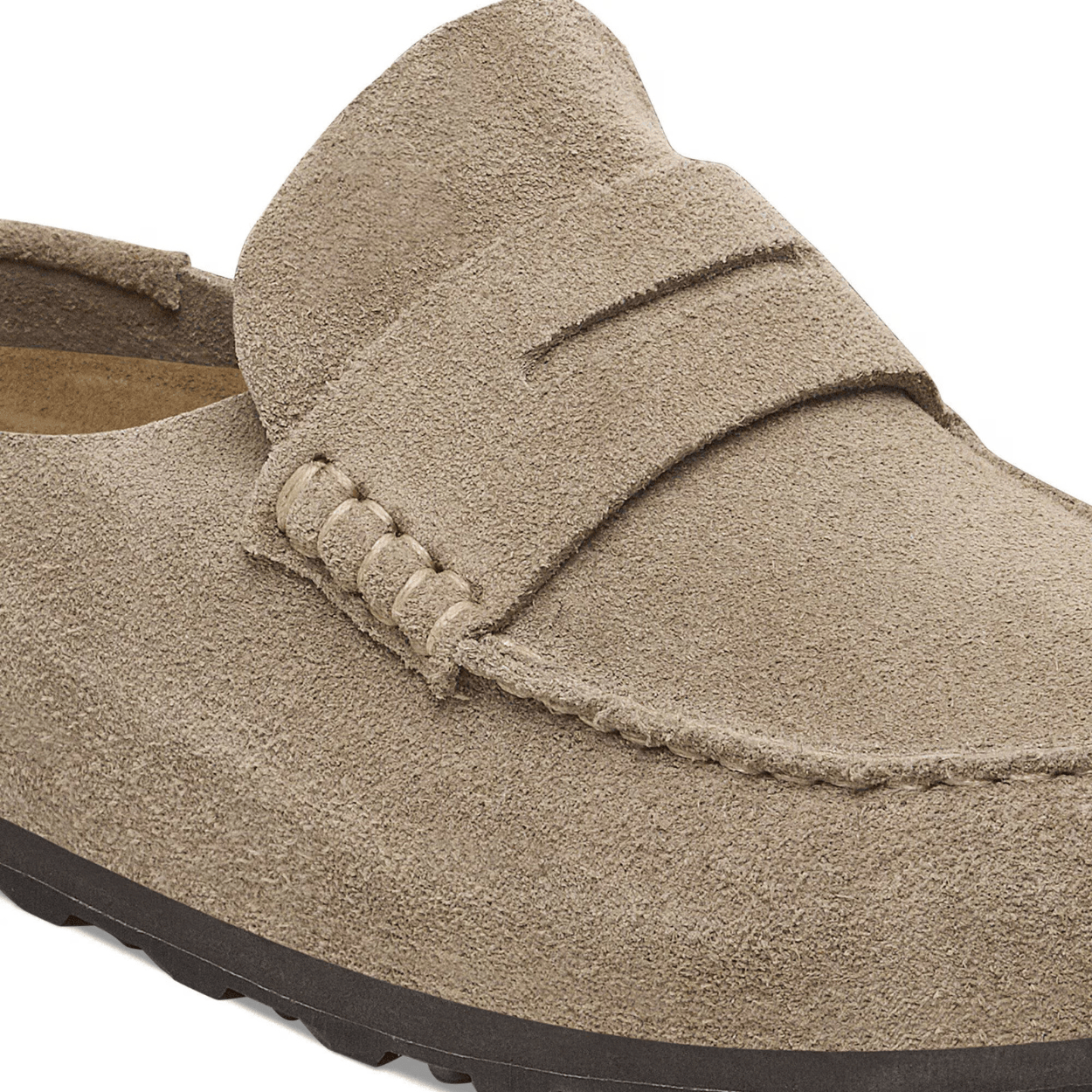 taupe suede