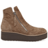 dark tan suede