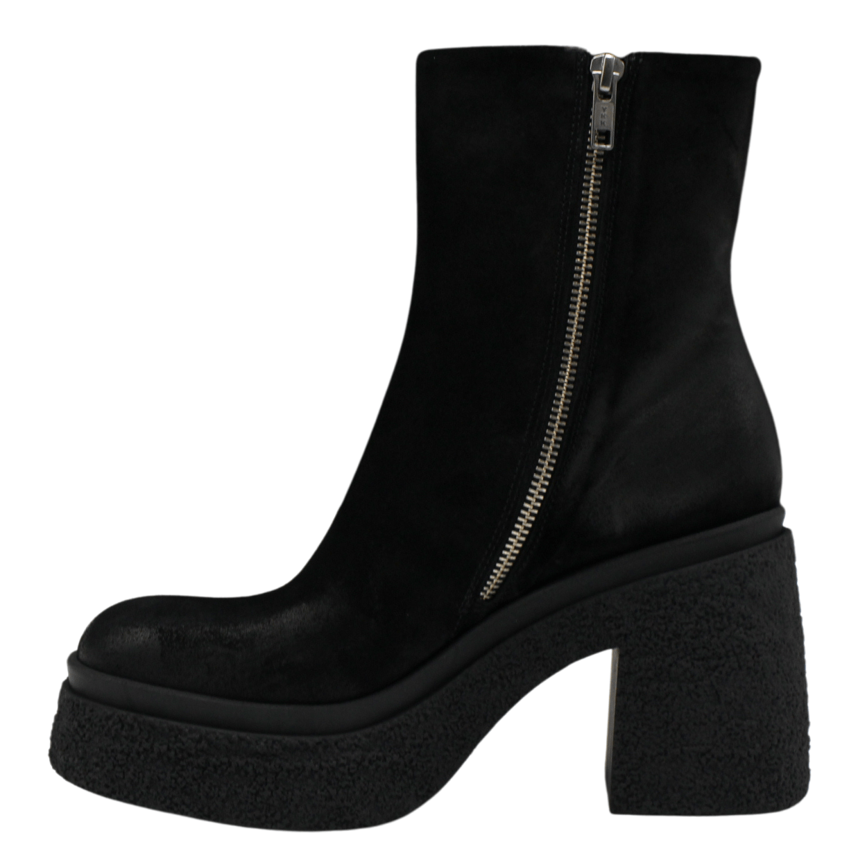 black suede