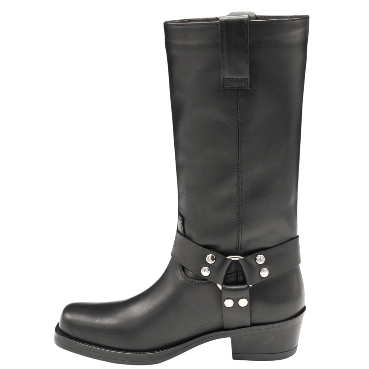 Select IV066 Moto Boot, black calf – view 4