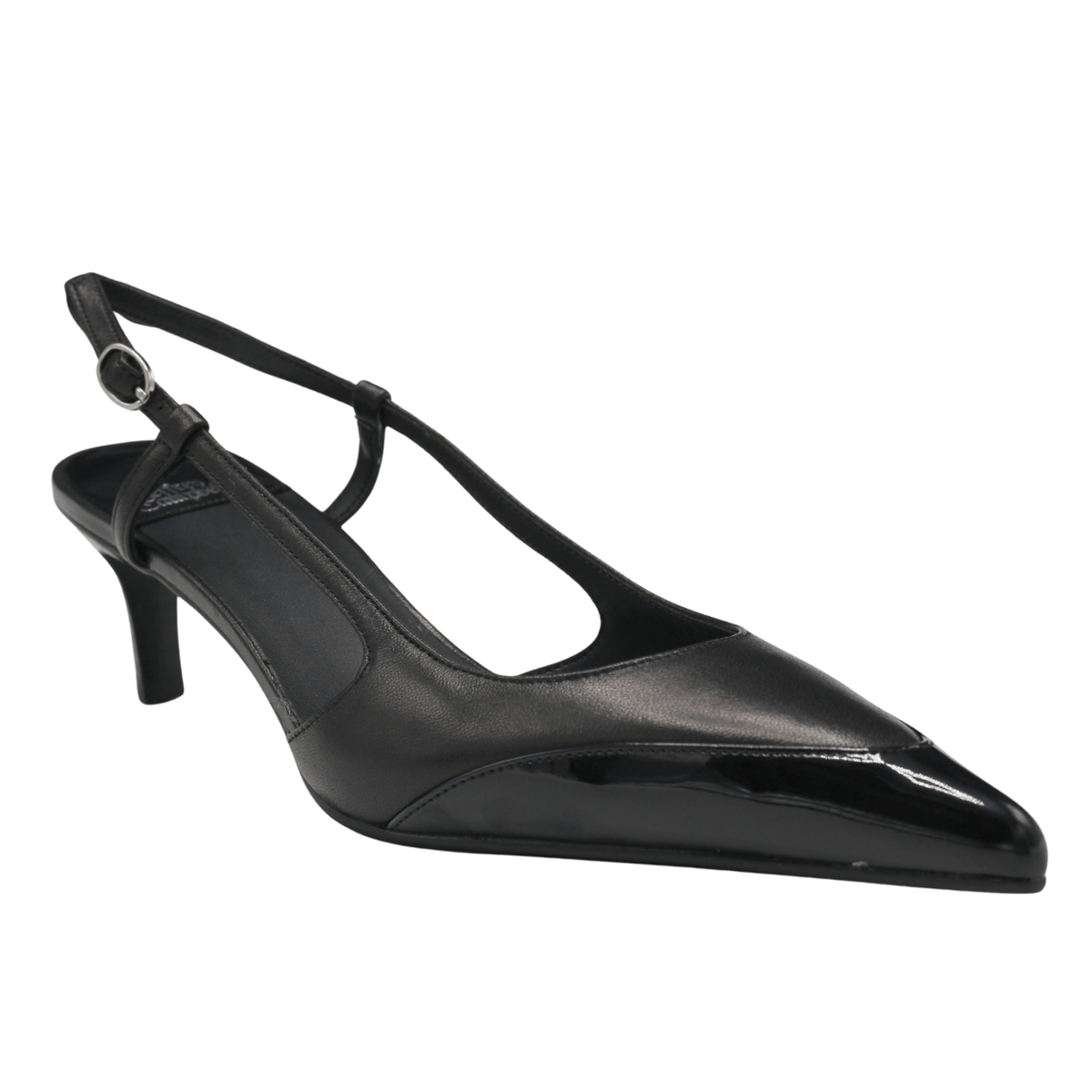 Jeffrey Campbell Booshky Slingback Pump, black/black – view 6