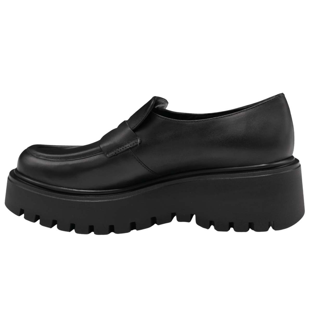 Corso Roma 4405-1 Platform Loafer, black – view 7