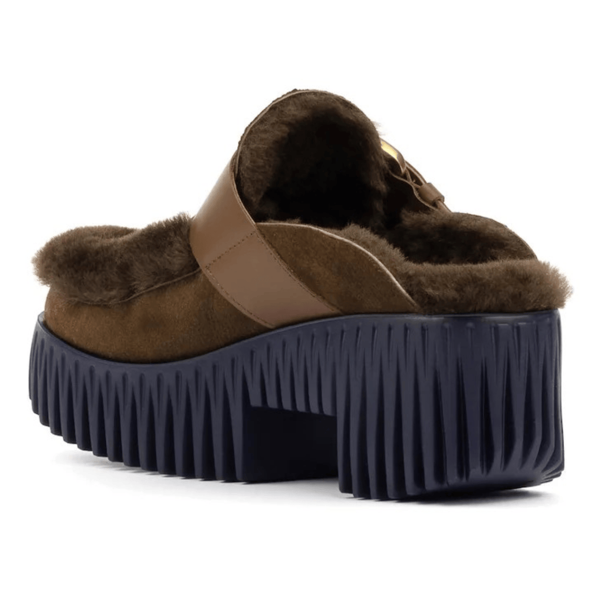 4CCCCEES Plia Amber Platform Mule, choco – view 6