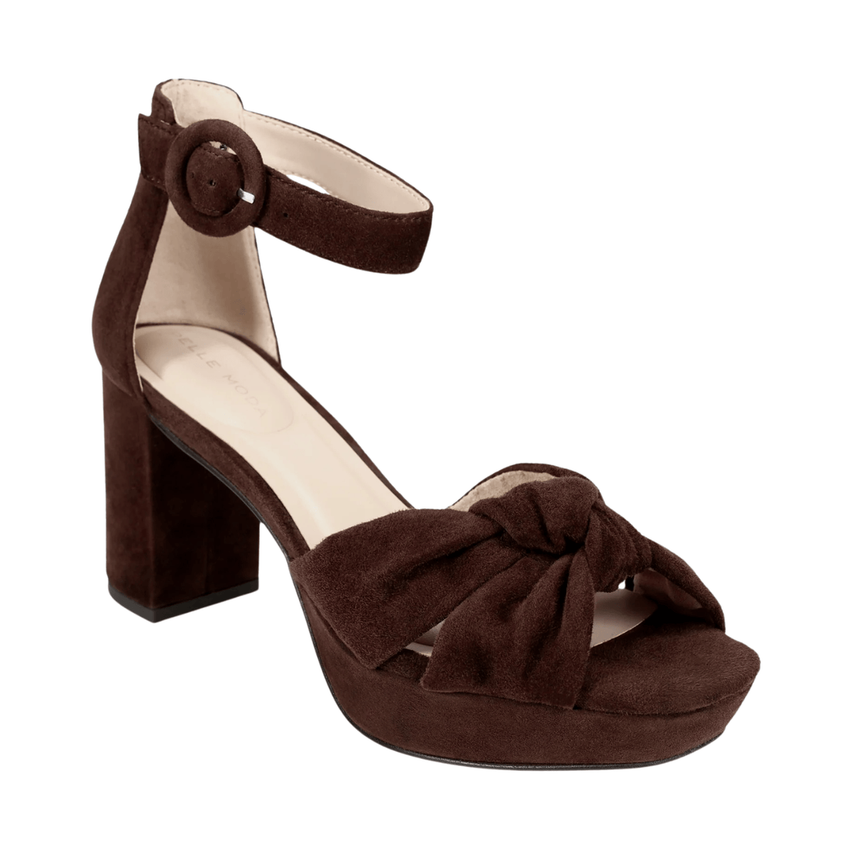 Pelle Moda Anesa, chocolate brown suede – view 10