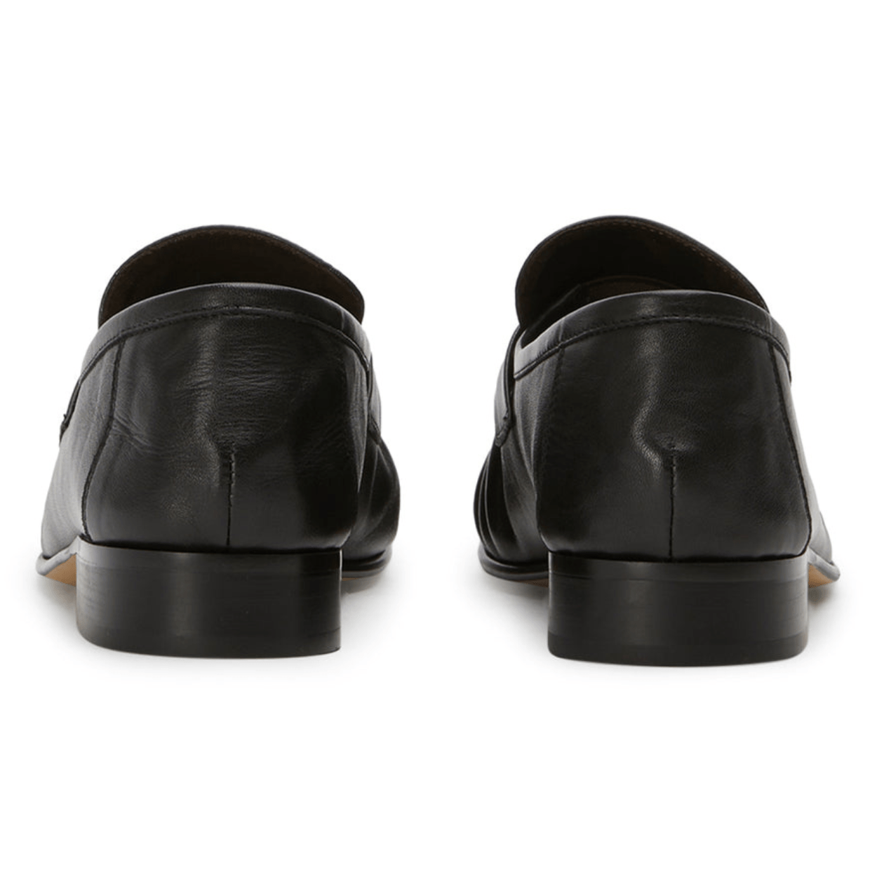 black leather
