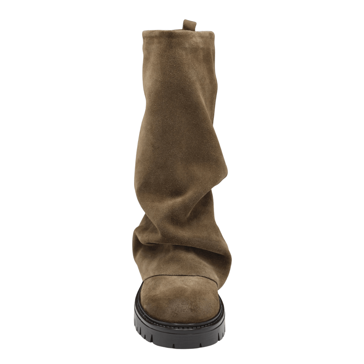taupe suede