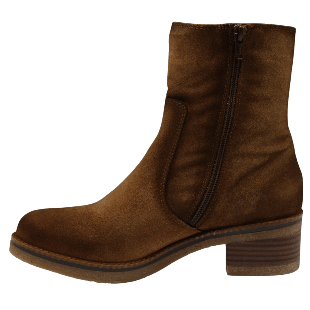 Porronet 4637 Suede Bootie, cuoio suede – view 7