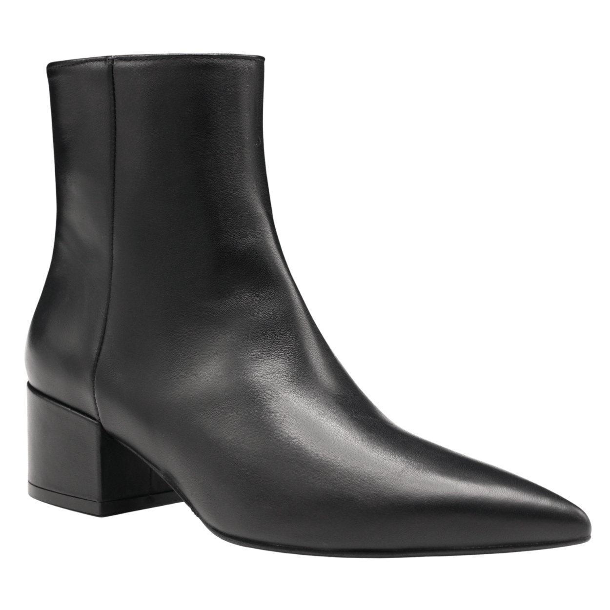 black leather