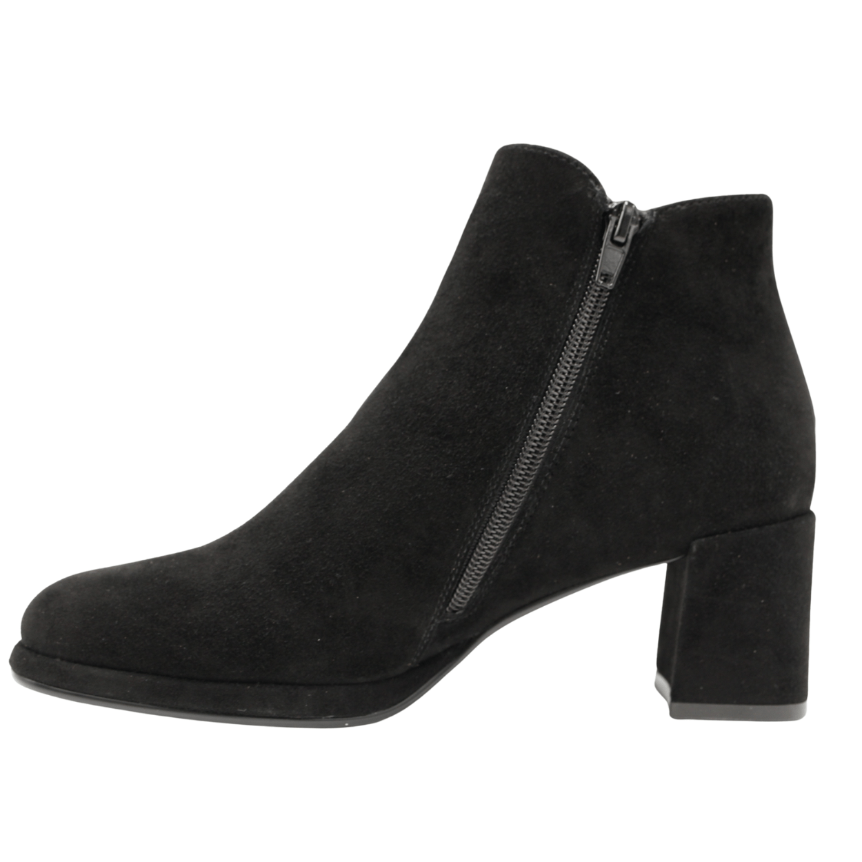 black suede