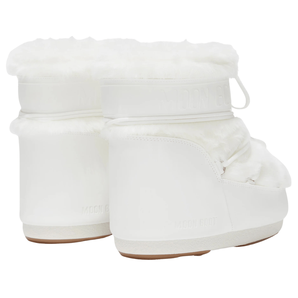 Moon Boot Icon Low Faux Fur Boot, optical white – view 8