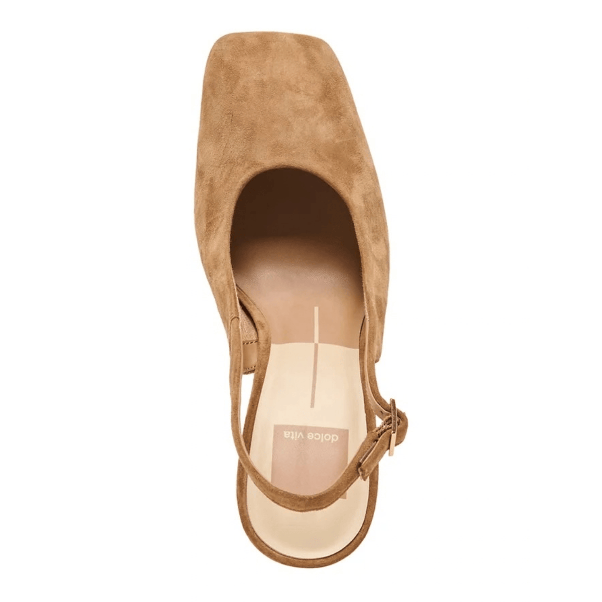 light brown suede