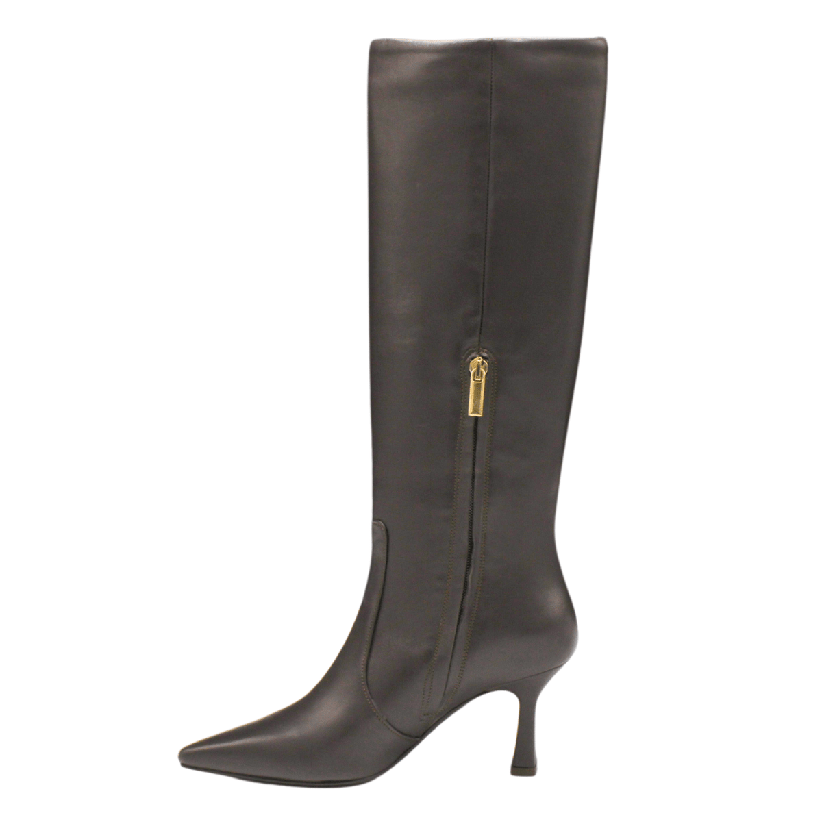 Anima SC406 Heeled Boot, brown leather – view 8