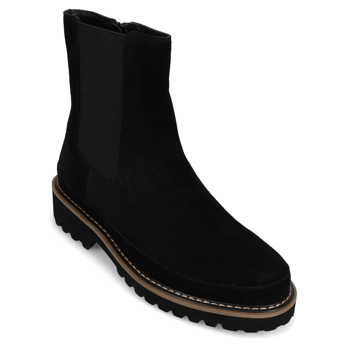 Priori Robo Bootie, black suede – view 8