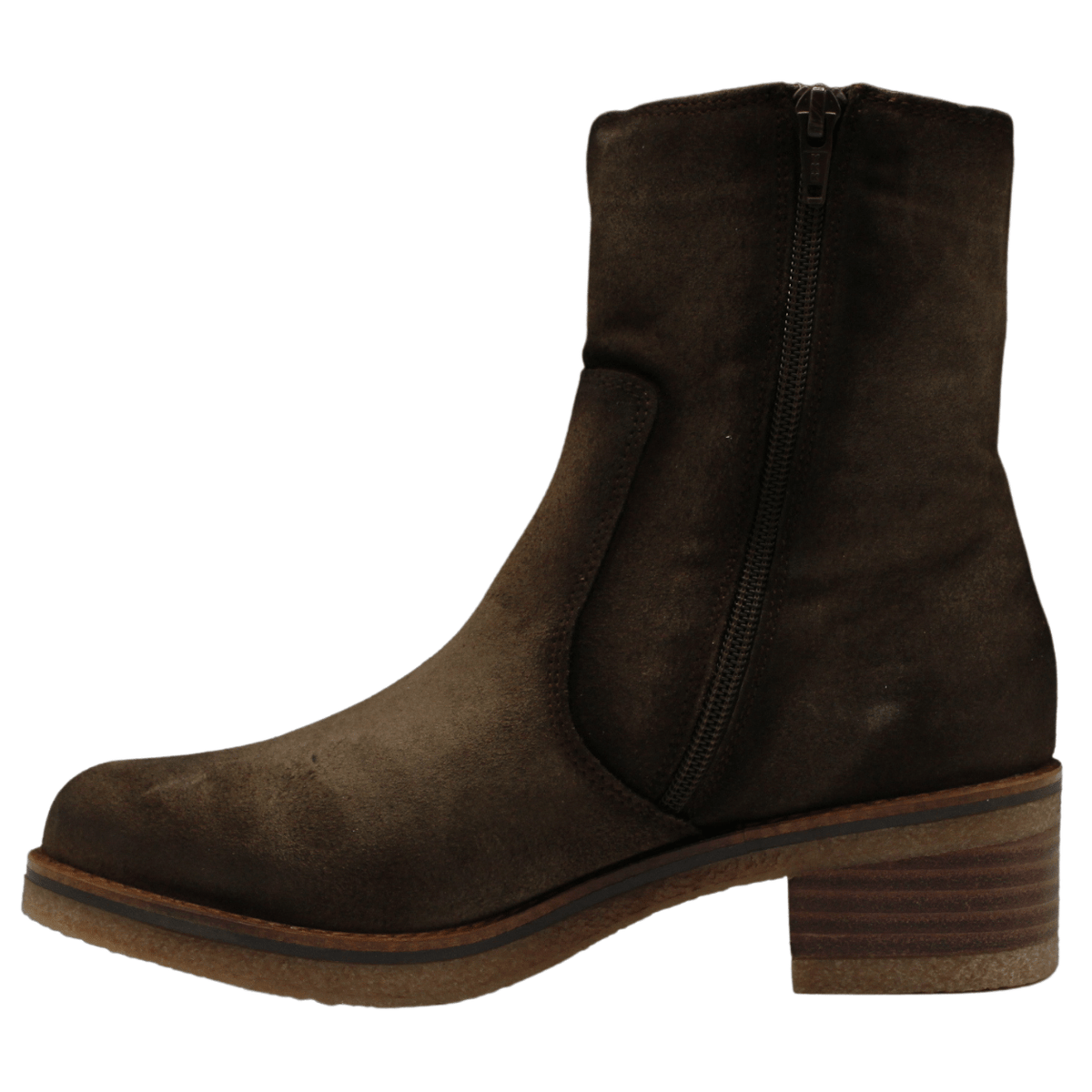 Porronet 4637 Suede Bootie, moka suede – view 8
