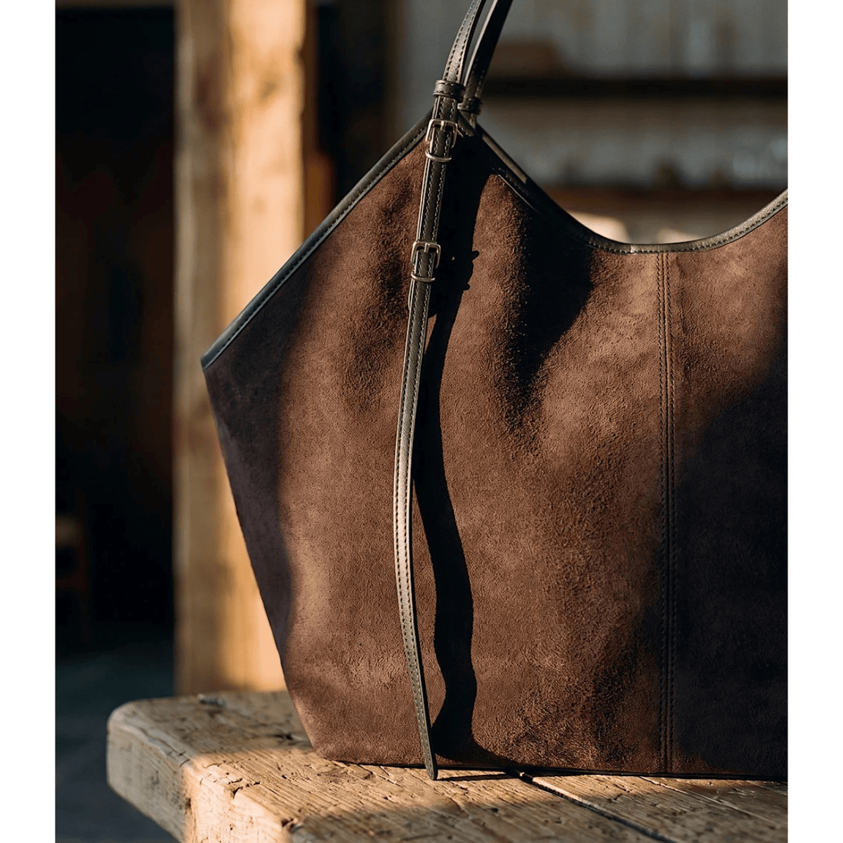 chocolate suede