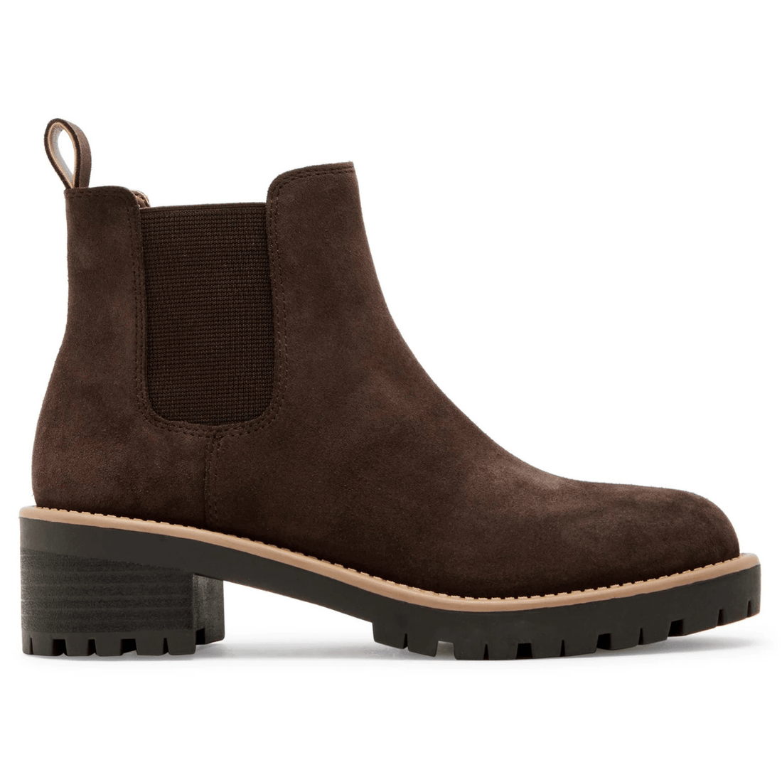 Blondo Mayes Chelsea Boot, Java Suede