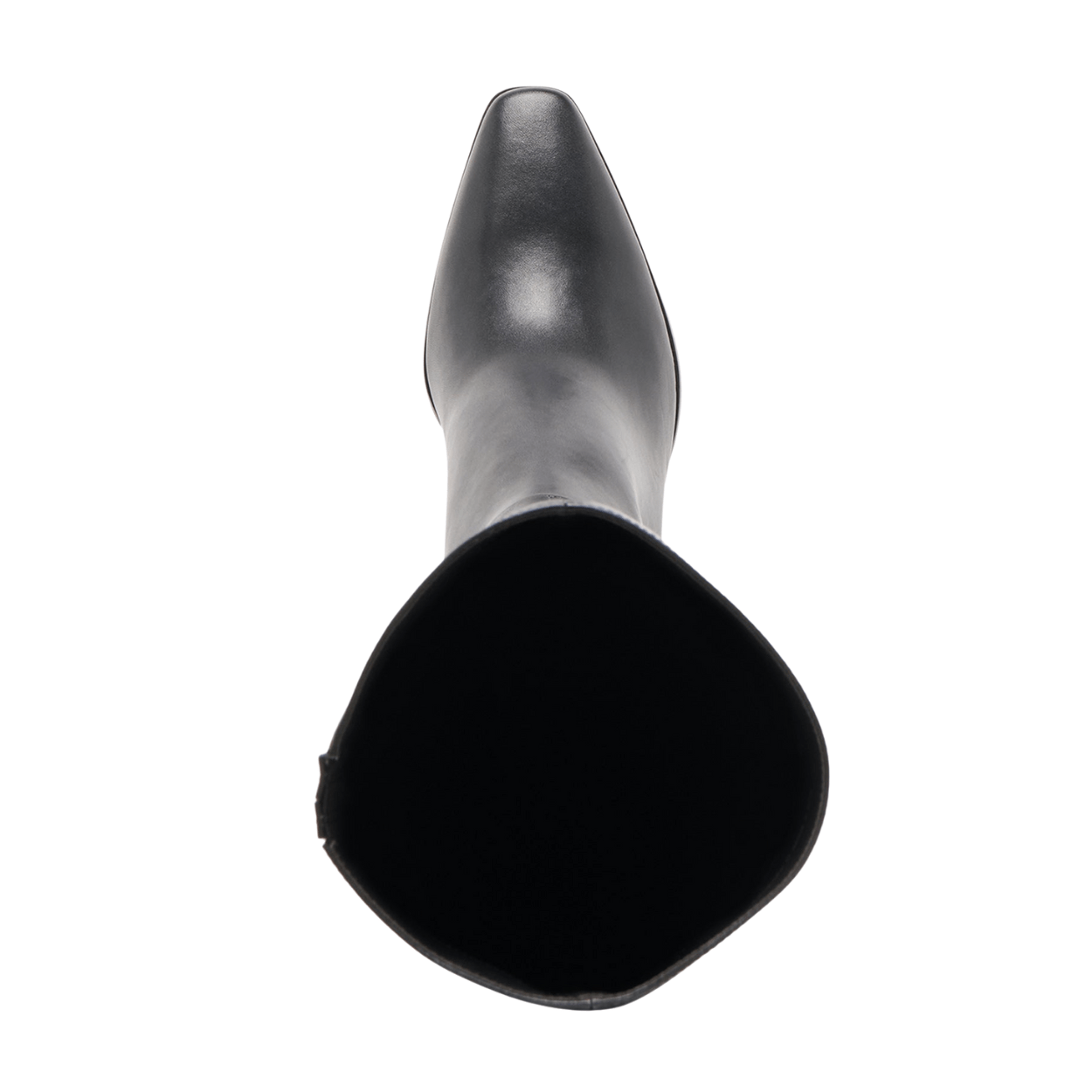 black leather
