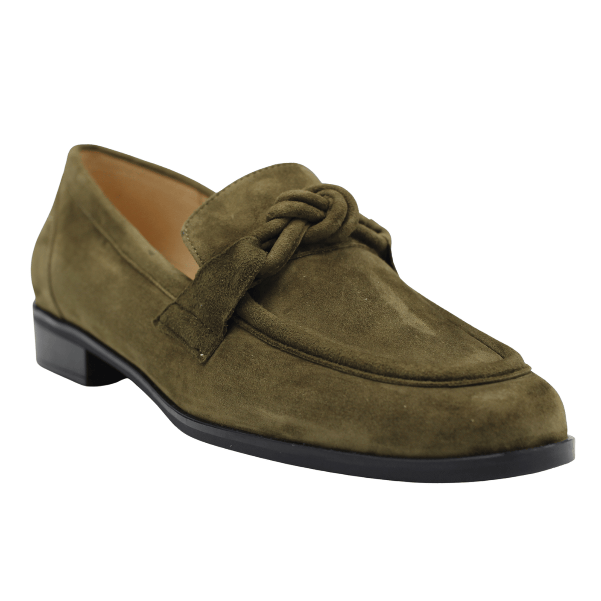 Priori Testa Suede Loafer, khaki suede – view 8