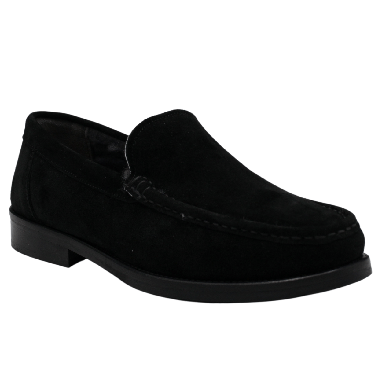 black suede