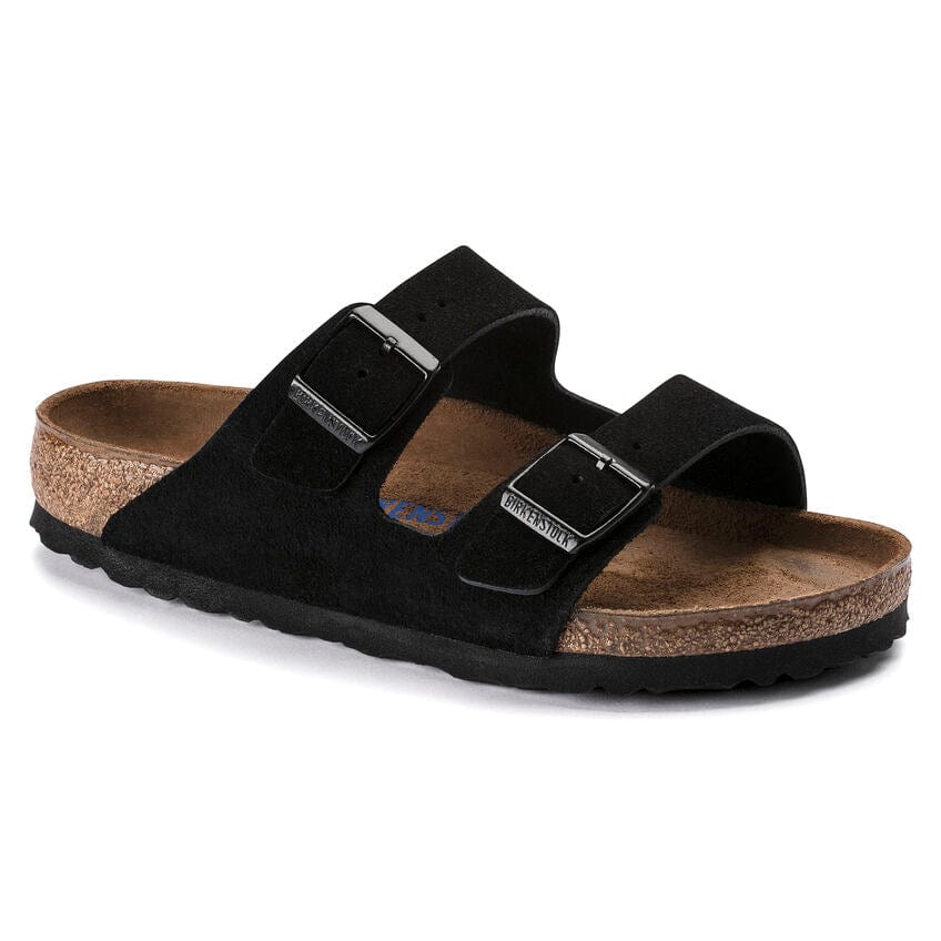 Birkenstock Arizona Soft Footbed, Black Suede – alternate view