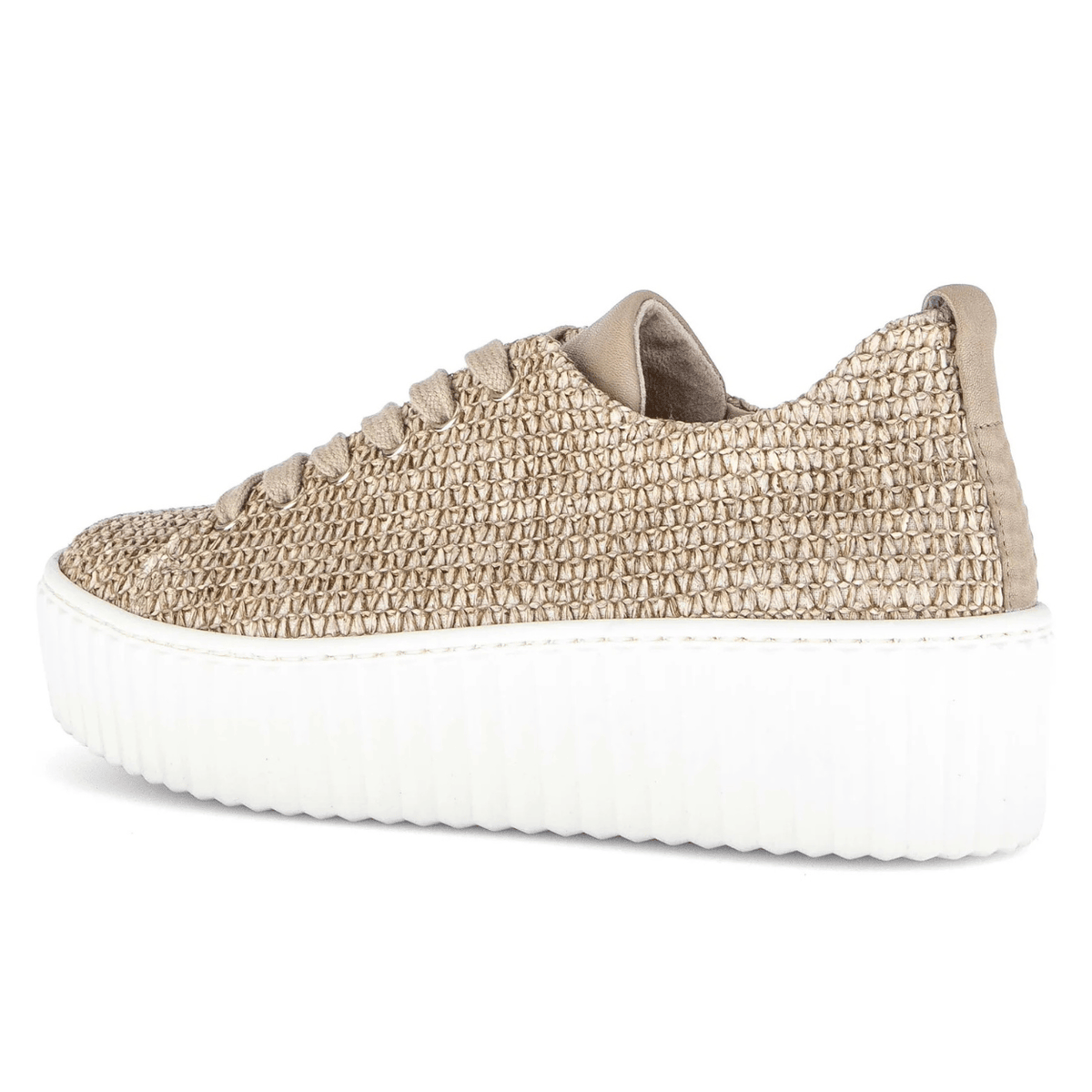 Gabor Basket Raffia Sneaker, sand – view 5