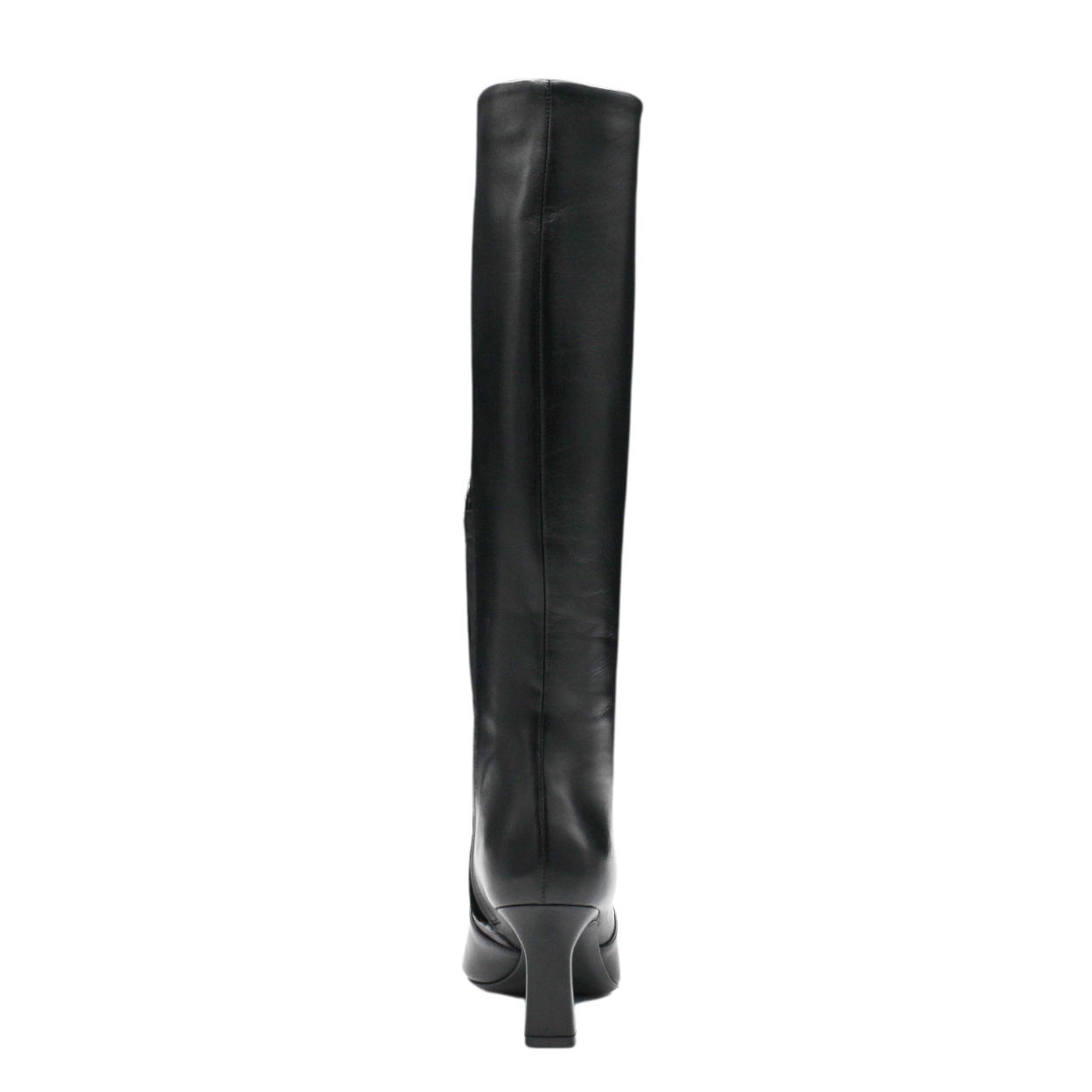 black leather