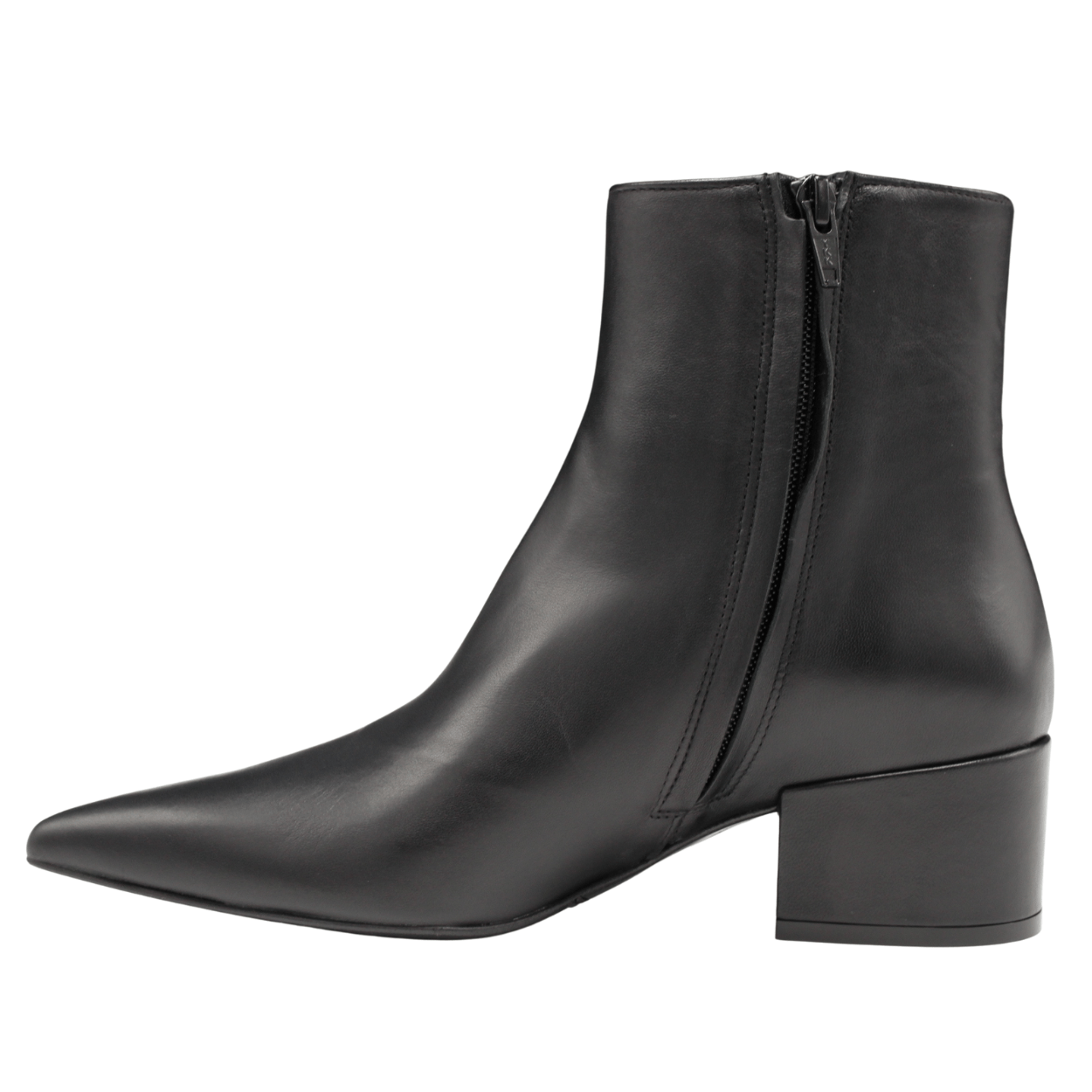 black leather