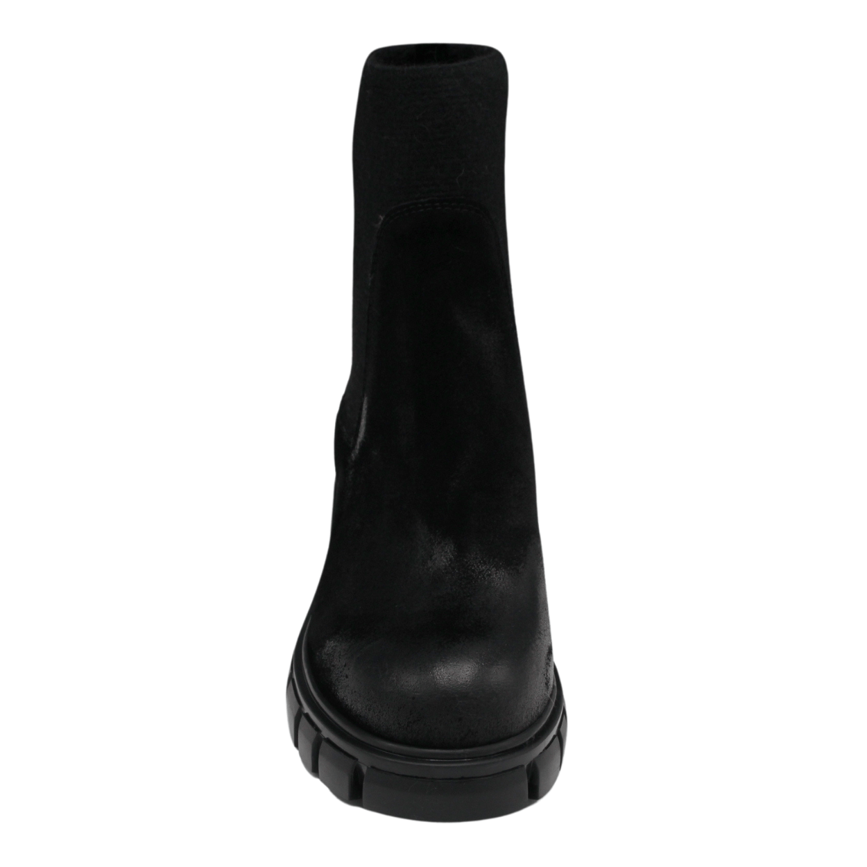 black suede